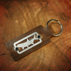 Sight Line Provisions Key and Gear Fob Tarpon 2.0 in Horween Brown